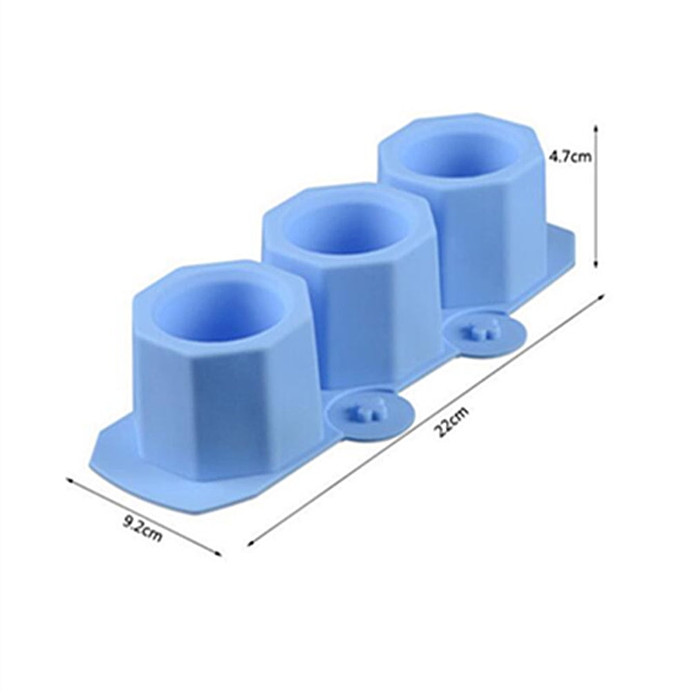 DIY Octagonal Silicone Mold Flower Pot Cake Mould Clay Craft Ice Cube Tray Tool DIY Octagonal Silicone Mold Flower Pot Cake Mould Clay Craft Ice Cube Tray Tool